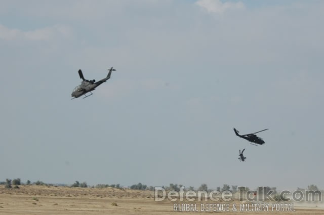 Cobra Attack Helicopters, Pak-Saudi Armed Forces Exercise