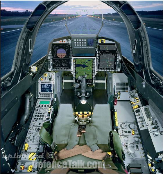 cockpit : gripen - sweden.