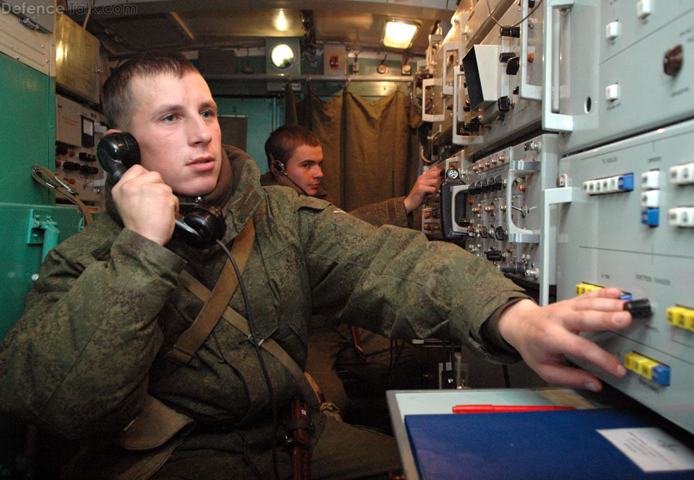 Comms Vehicle Interior