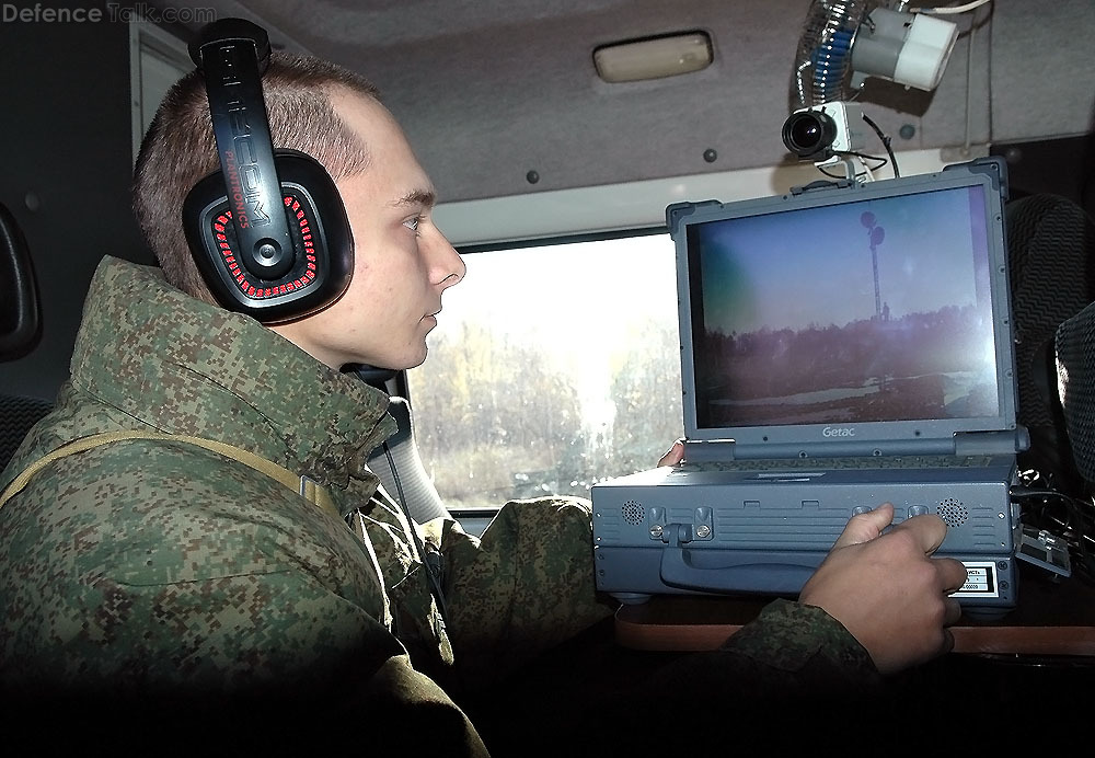 Comms Vehicle Interior