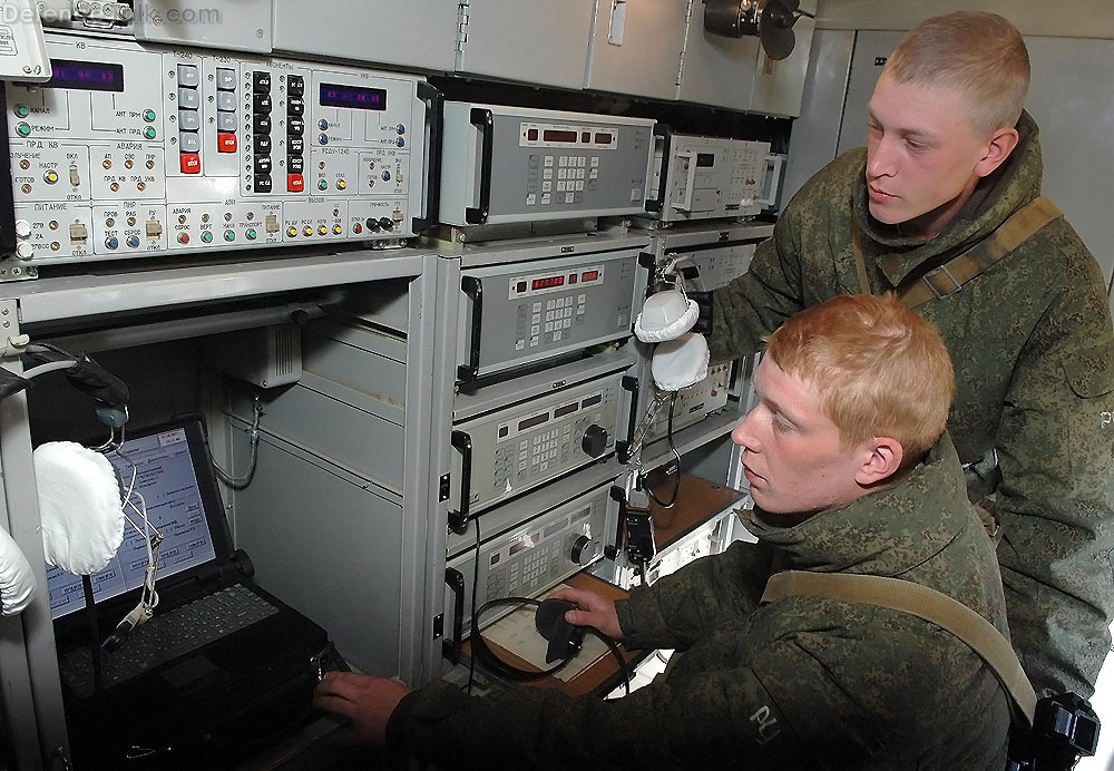 Comms Vehicle Interior