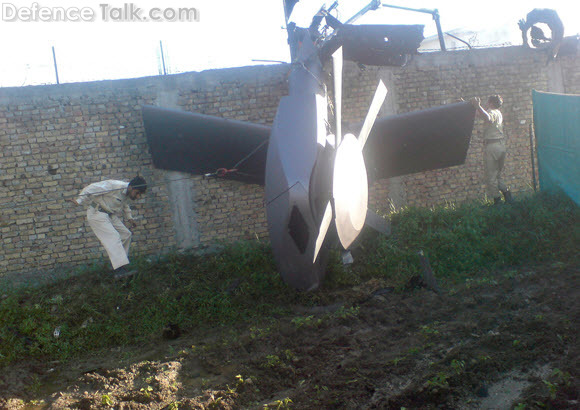 Crashed Helicopter Tail - Osama Operation