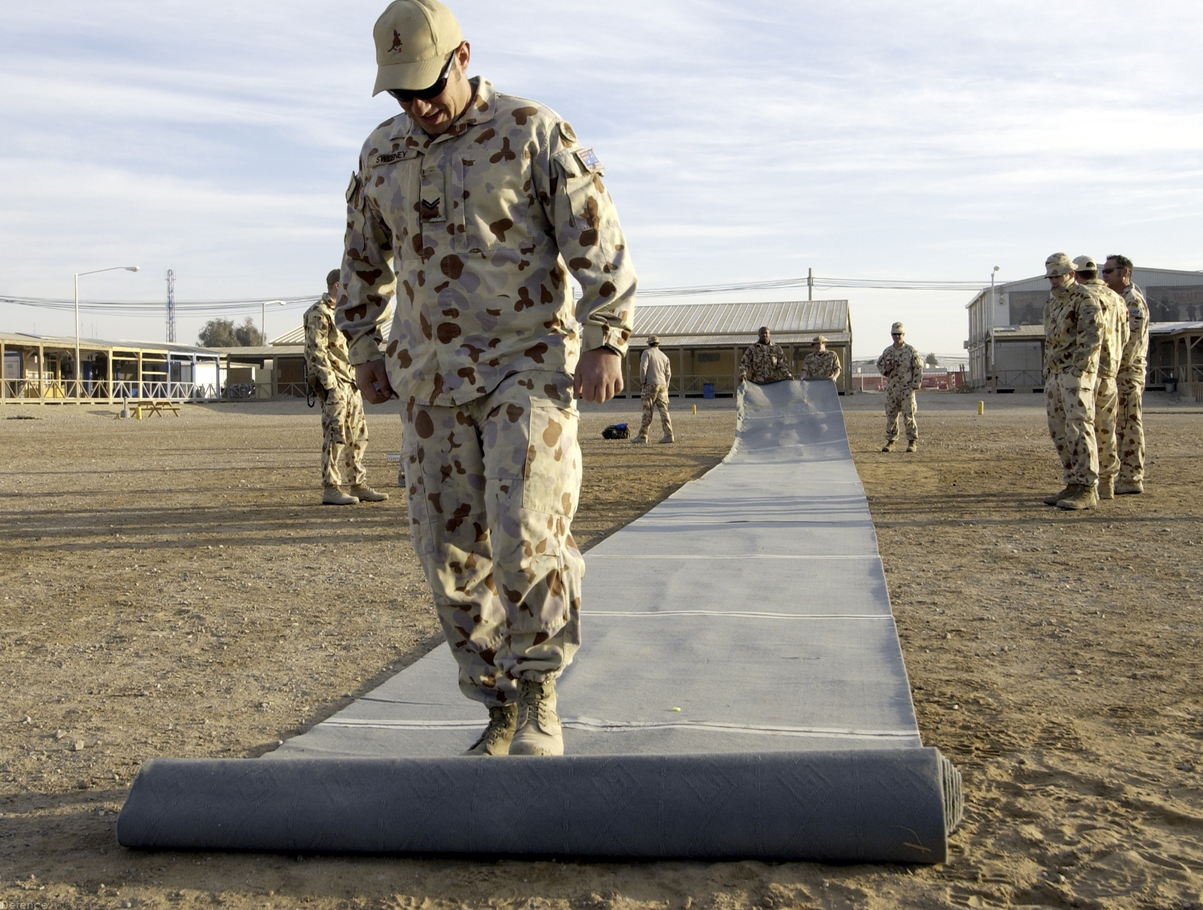 Cricket at Kandahar - Australia and England