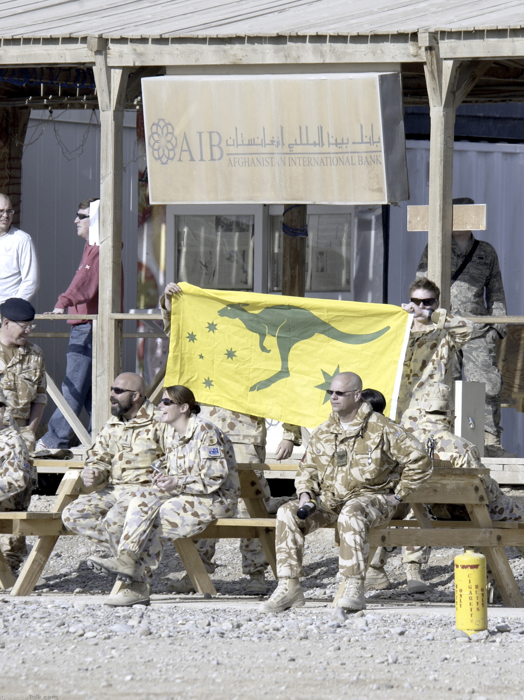 Crowd - Cricket at Kandahar - Australia and England