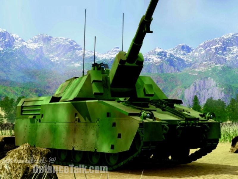 Crusader self-propelled howitzer - US Army