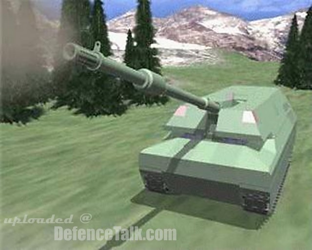 Crusader self-propelled howitzer - US Army