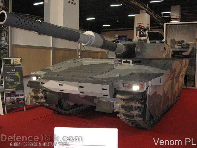 CV90120 Light Tank, MSPO 2007