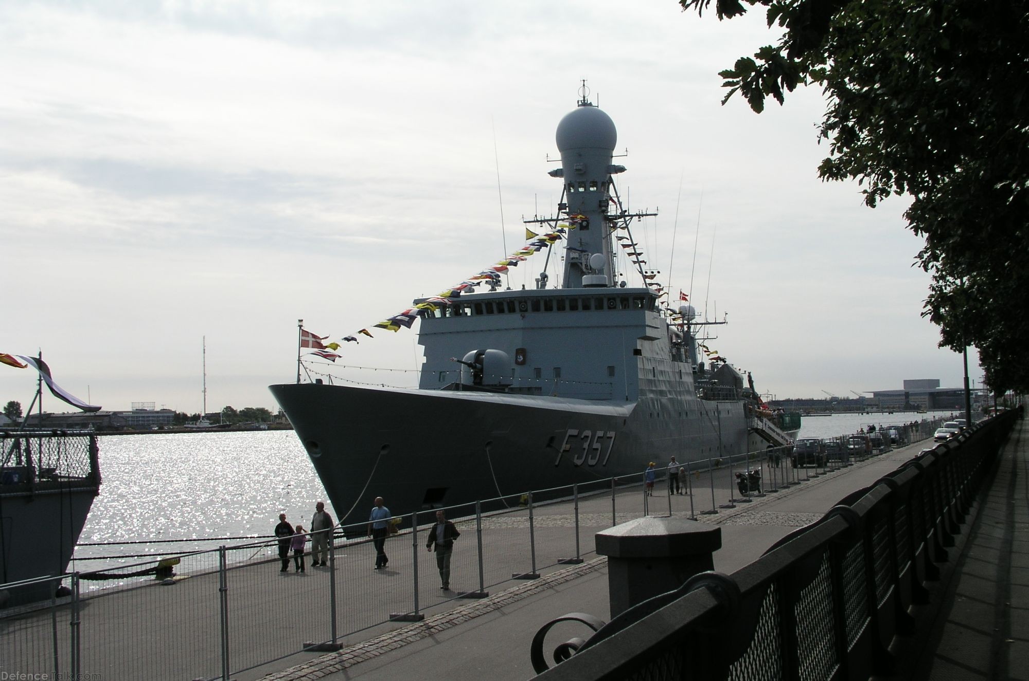 Danish ships from exercise Danex 05