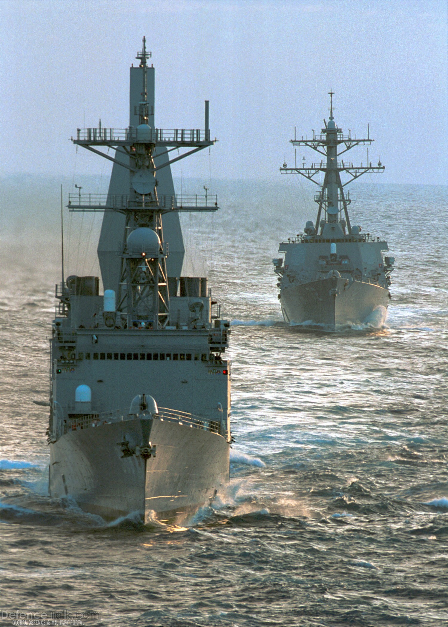 DD 968 and DDG 72 Destroyers - US Navy