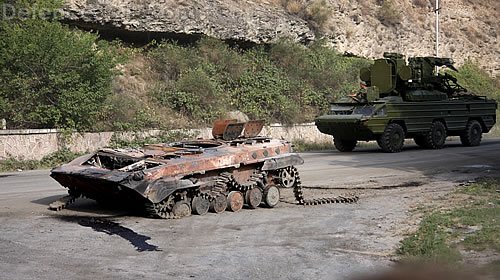 Destroyed BMP-2