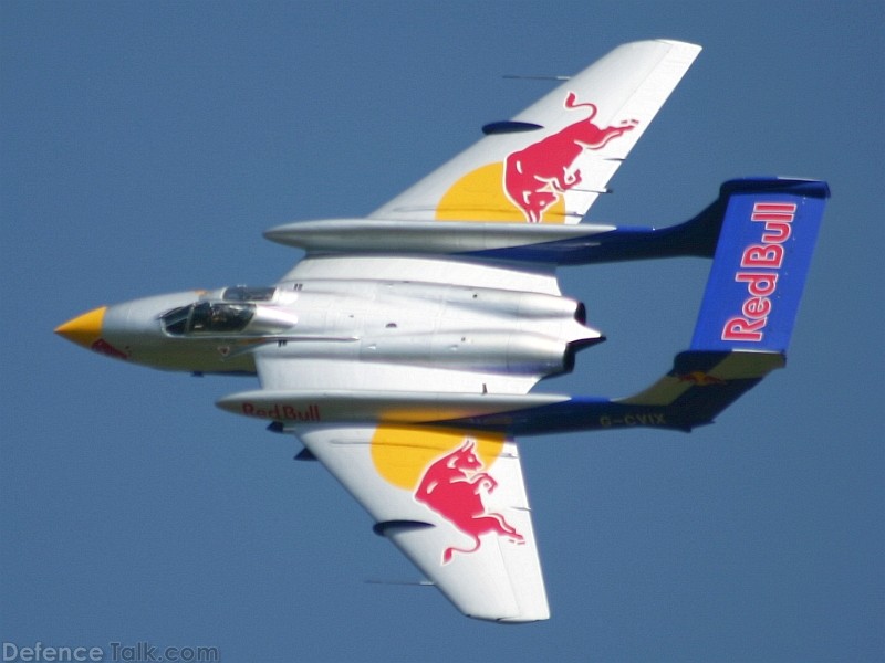 DH-110 Sea Vixen Red Bull