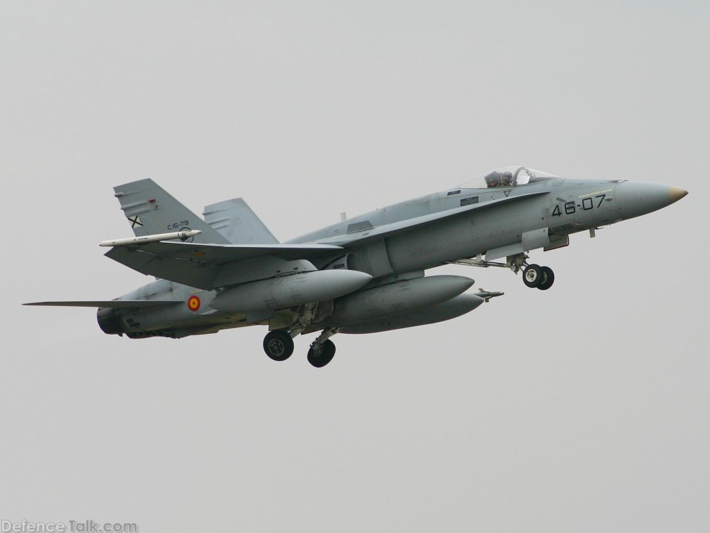 EF-18A Hornet Spain Air Force