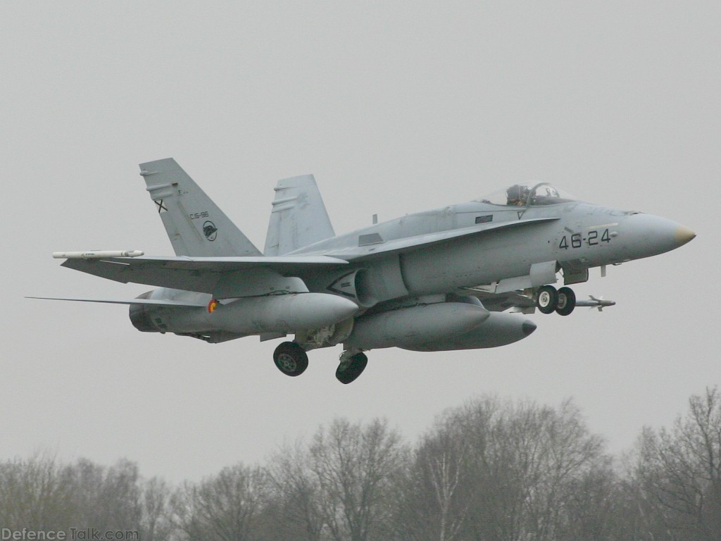 EF-18A Hornet Spain Air Force