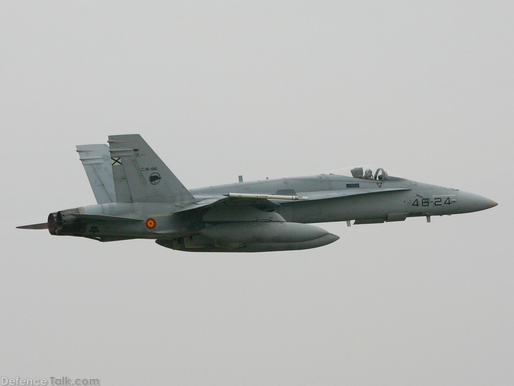 EF-18A Hornet Spain Air Force