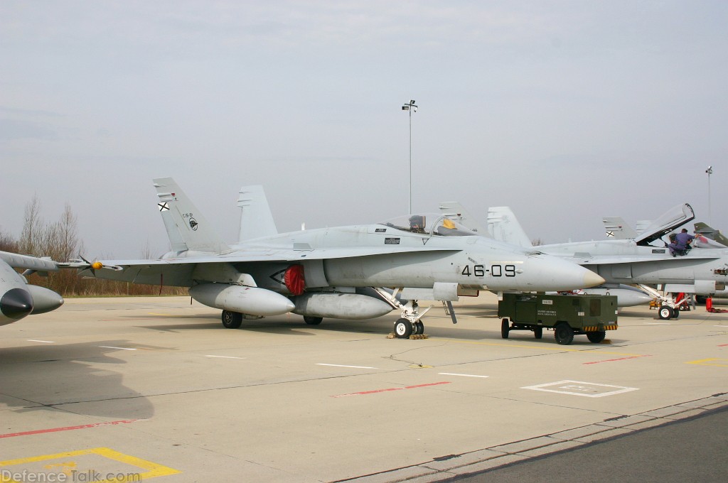 EF-18A Hornet Spain Air Force