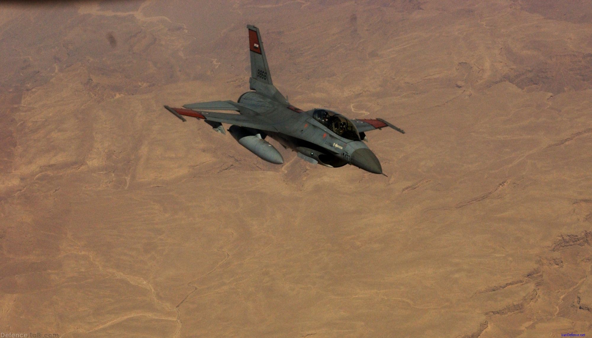 Egyptian F-16D Air-refueling