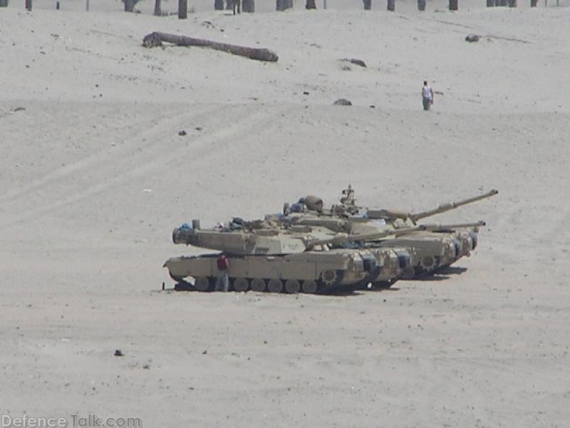 Egyptian M1A1 Abrams Tanks