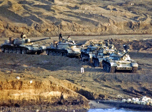 Egyptian T-55 Tanks