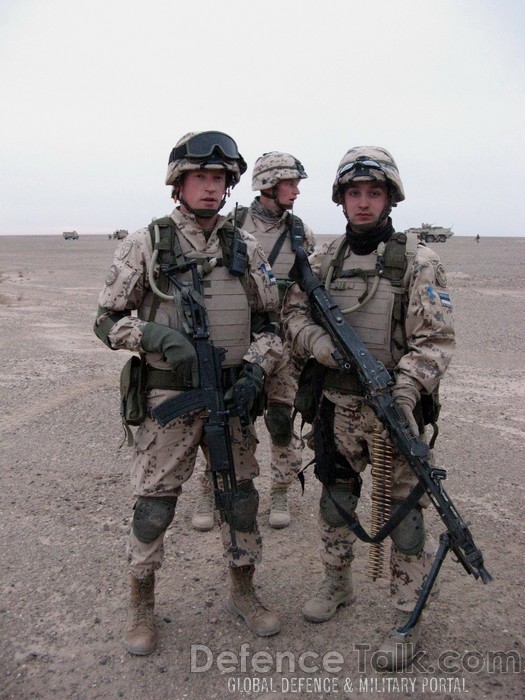 Estonian Forces in Afghanistan - NATO ISAF