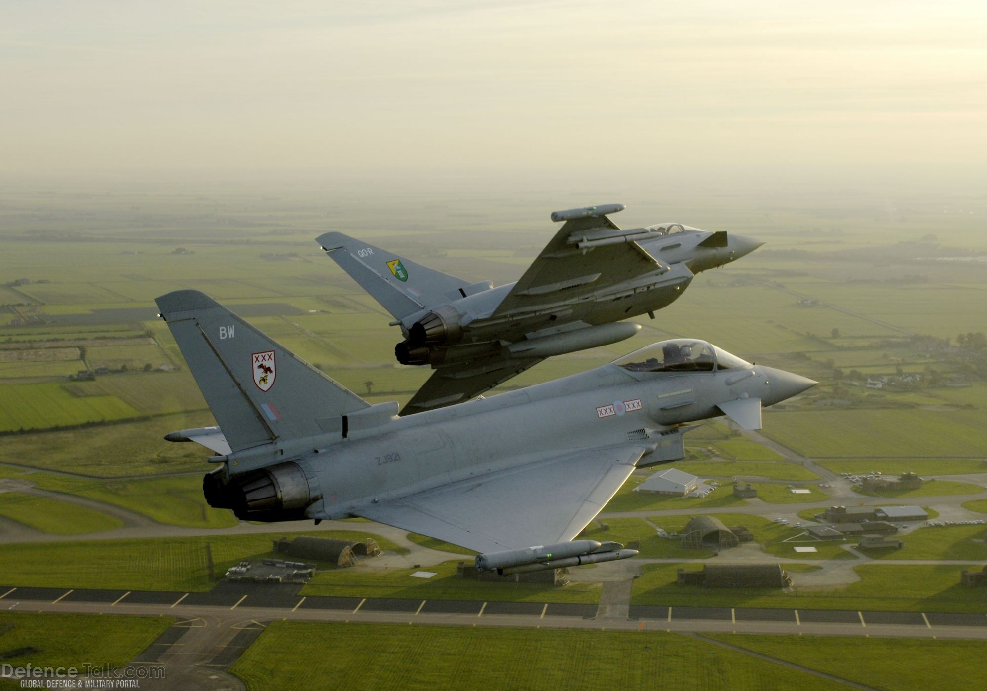 Eurofighter Typhoon aircraft, Royal Air Force