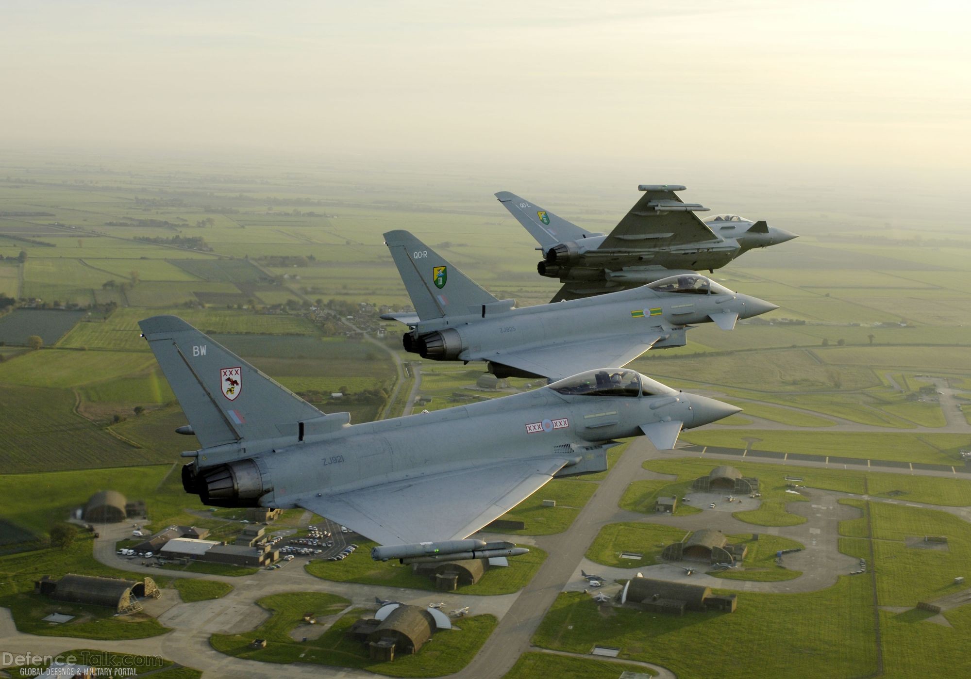 Eurofighter Typhoon aircraft, Royal Air Force