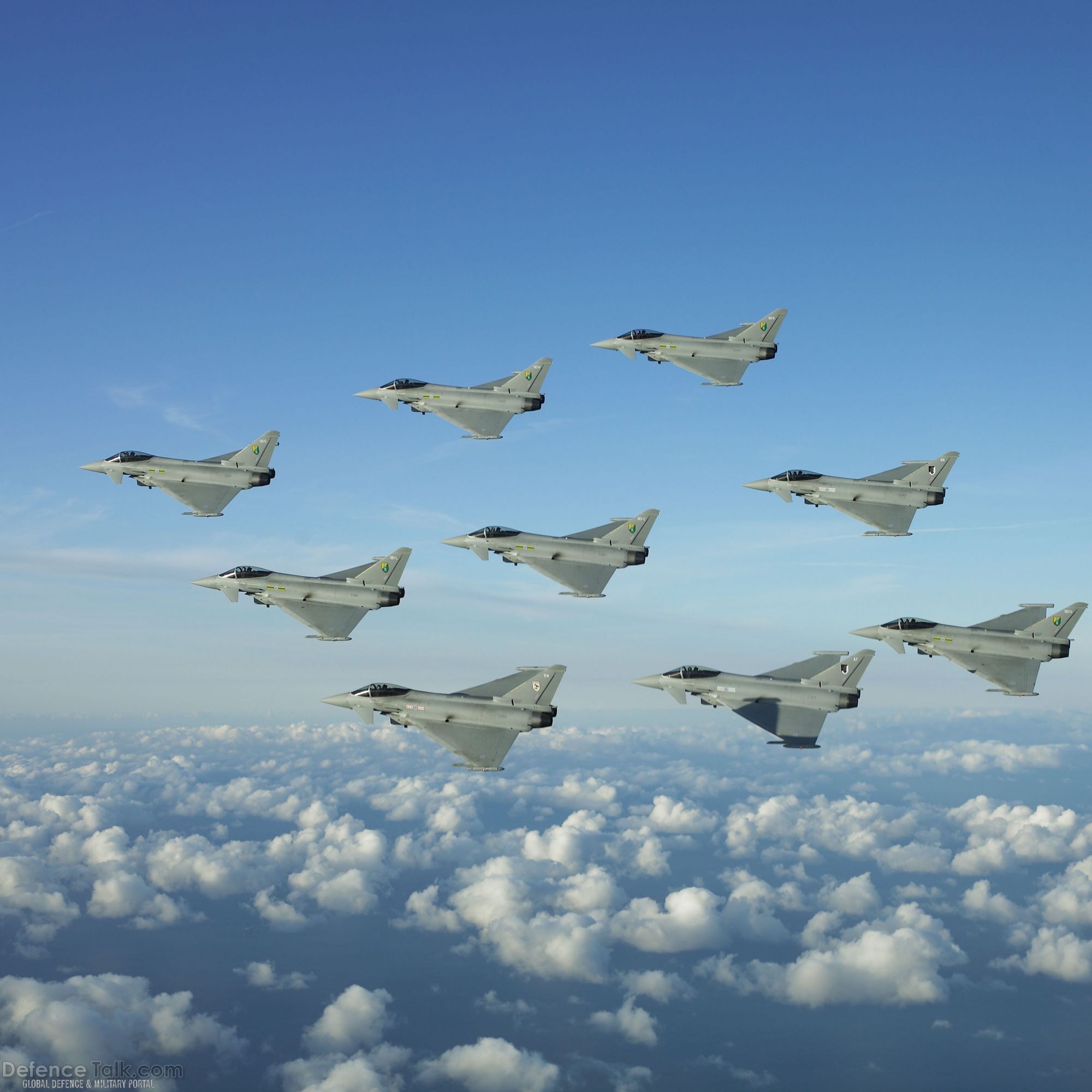 Eurofighter Typhoon aircraft, Royal Air Force