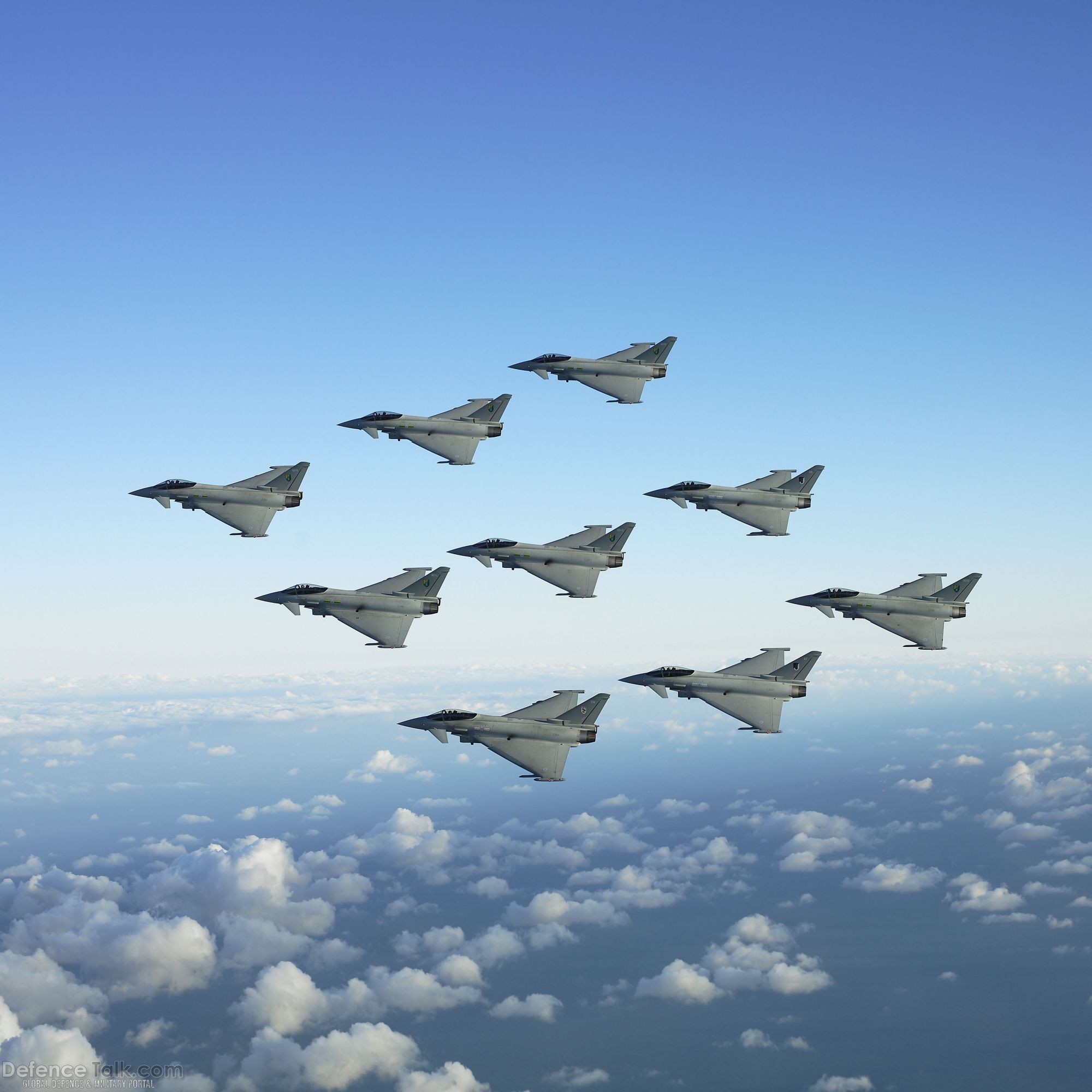 Eurofighter Typhoon aircraft, Royal Air Force