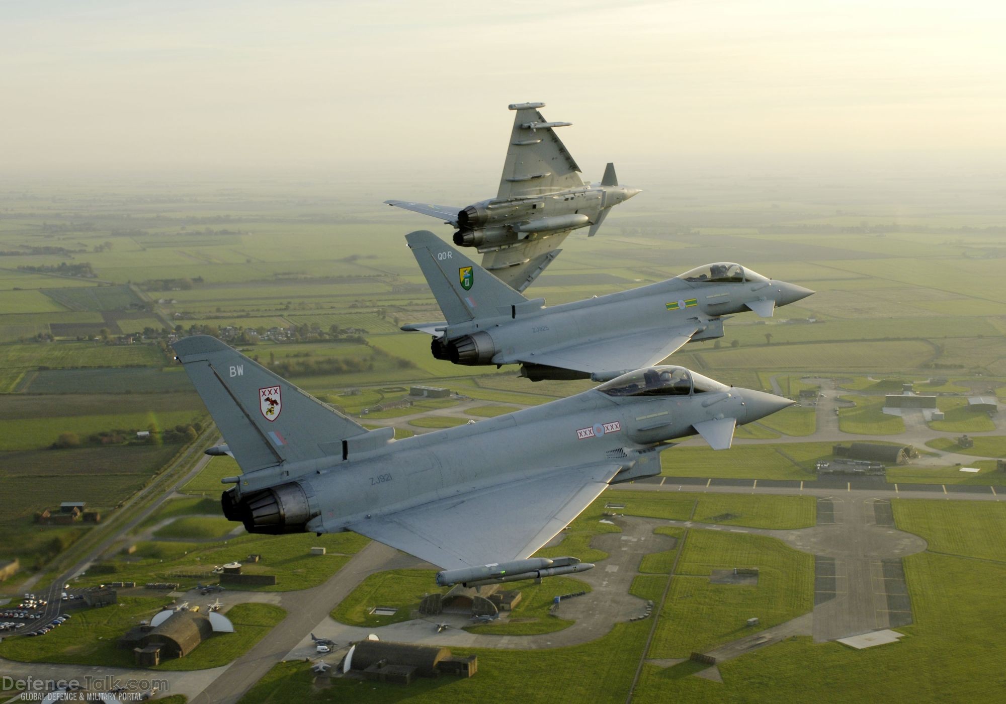 Eurofighter Typhoon aircraft, Royal Air Force