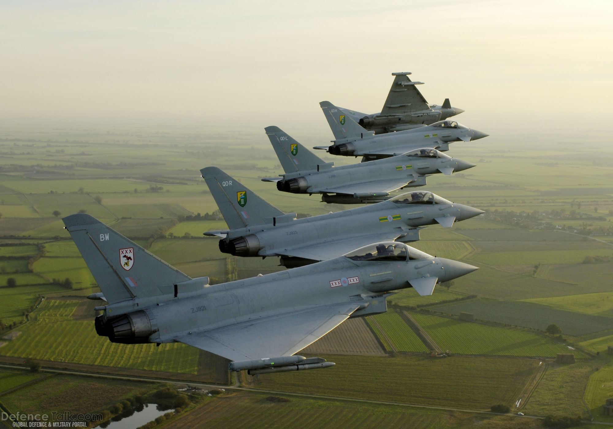 Eurofighter Typhoon aircraft, Royal Air Force