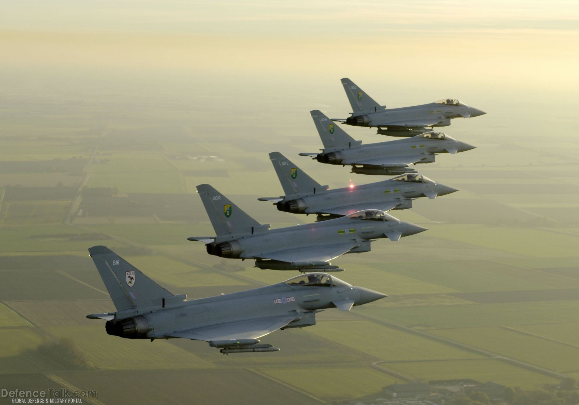 Eurofighter Typhoon aircraft, Royal Air Force