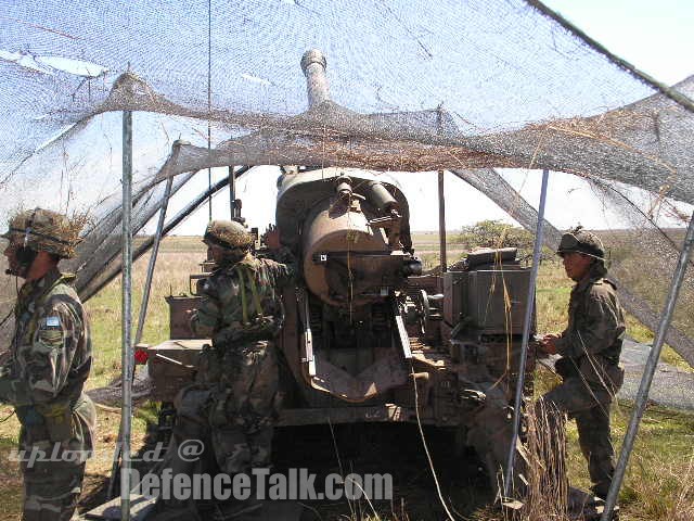 Exercise of the Cpo Ej II - Argentine Army