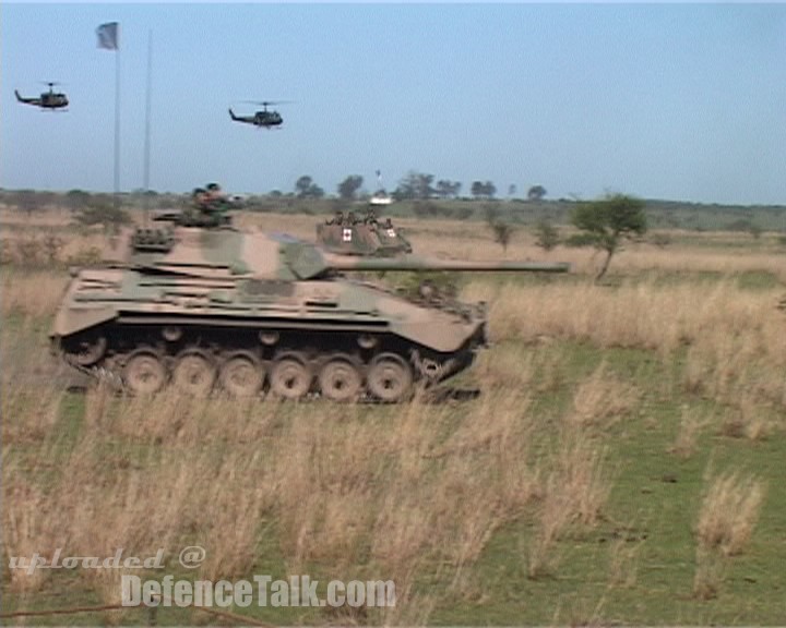 Exercise of the Cpo Ej II - Argentine Army