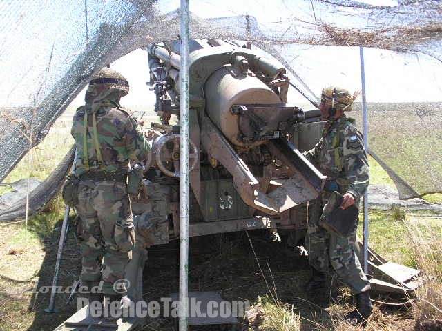 Exercise of the Cpo Ej II - Argentine Army