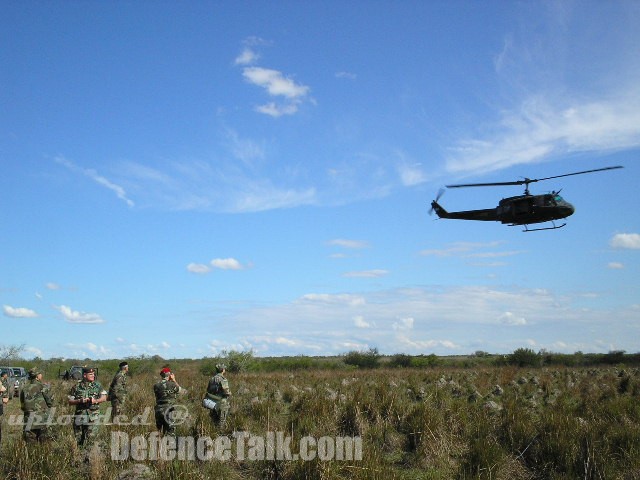 Exercise of the Cpo Ej II - Argentine Army