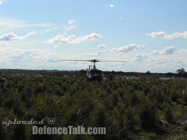 Exercise of the Cpo Ej II - Argentine Army