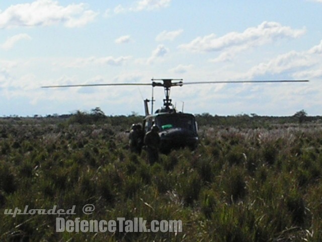 Exercise of the Cpo Ej II - Argentine Army