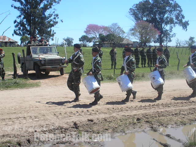 Exercise of the Cpo Ej II - Argentine Army