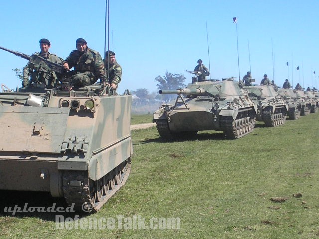 Exercise of the Cpo Ej II - Argentine Army