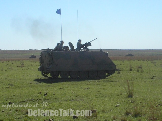 Exercise of the Cpo Ej II - Argentine Army