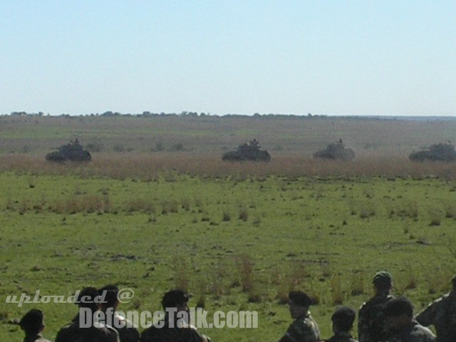 Exercise of the Cpo Ej II - Argentine Army