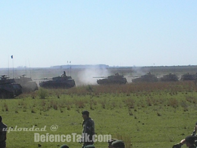 Exercise of the Cpo Ej II - Argentine Army