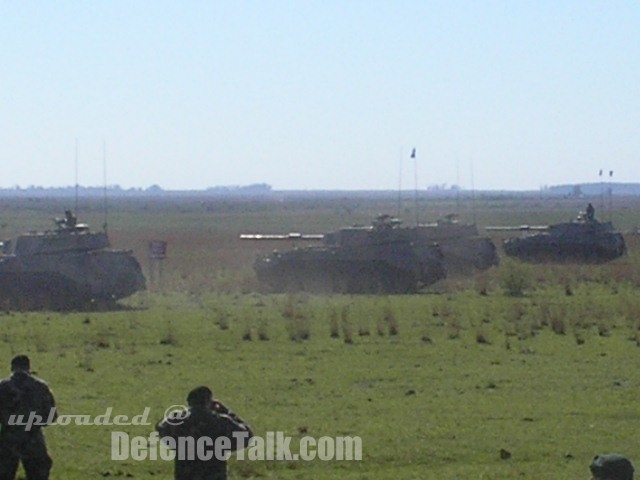 Exercise of the Cpo Ej II - Argentine Army