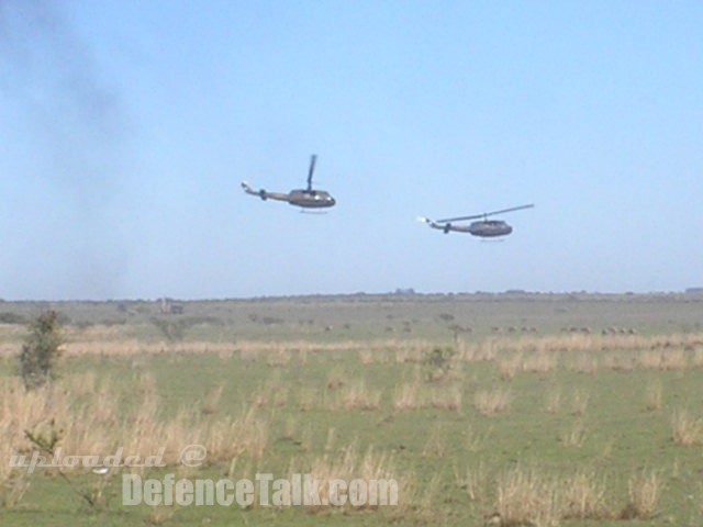 Exercise of the Cpo Ej II - Argentine Army