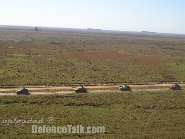 Exercise of the Cpo Ej II - Argentine Army
