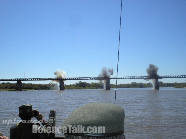 Exercise of the Cpo Ej II - Argentine Army