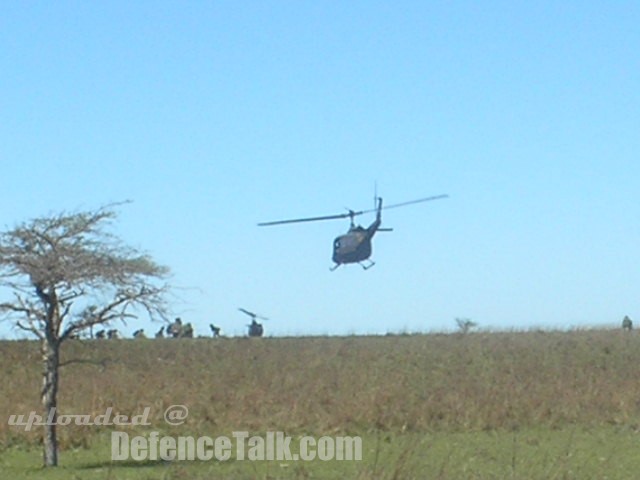 Exercise of the Cpo Ej II - Argentine Army