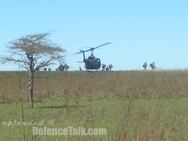 Exercise of the Cpo Ej II - Argentine Army