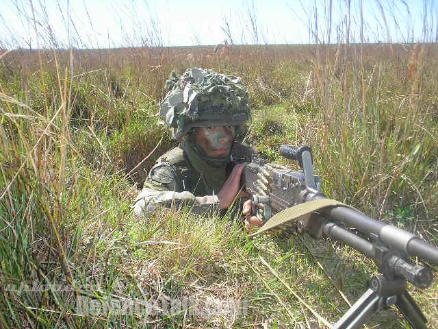 Exercise of the Cpo Ej II - Argentine Army