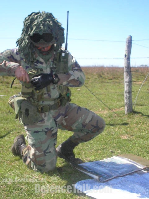 Exercise of the Cpo Ej II - Argentine Army