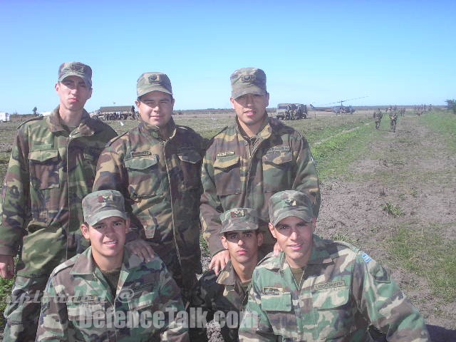 Exercise of the Cpo Ej II - Argentine Army